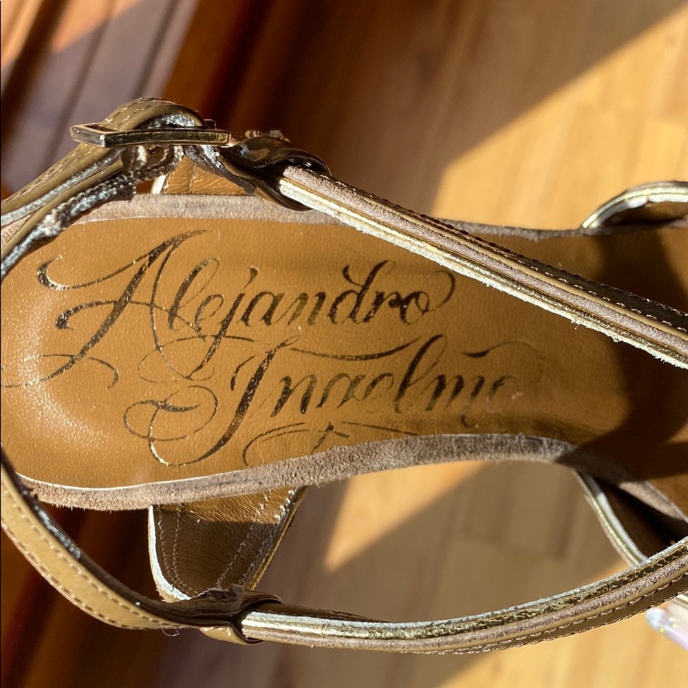 NIB Alejandro Ingelmo Wedge Sandals in size 6 - Picture 5 of 12